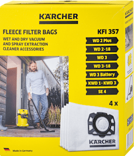Filtračné vrecká do vysávača WD 2/3 KÄRCHER