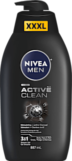 Gel za tuširanje Active Clean 3u1 NIVEA MEN
