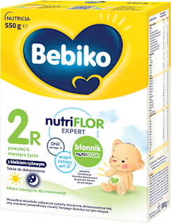 Mleko następne dla niemowląt 2R powyżej 6. miesiąca życia nutriFLOR Expert Bebiko