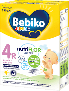 Odżywcza formuła na bazie mleka 4R powyżej 2. roku życia Junior nutriFLOR Expert Bebiko