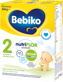 Mleko następne dla niemowląt 2 powyżej 6. miesiąca życia nutriFLOR Expert Bebiko
