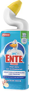WC-Reiniger Total Aktiv Gel Ocean Wave WC-Ente