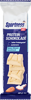 Proteínová čokoláda kokos-mandle Sportness