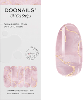 UV Nagelfolien Rose Marble Doonails