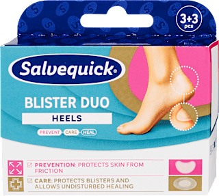 Hólyagtapasz Duo, sarokra Salvequick