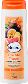 Családi sampon Früchtetraum, gyümölcsös illattal Balea