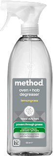 Method čistič na sporák a rúru s vôňou Lemongrass method