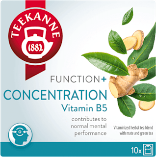 Čaj Function+ Concentration – vitamin B5, 10 vrećica TEEKANNE