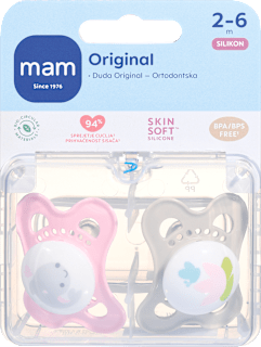 Ortodontska duda Original, Sealife, 2-6m mam