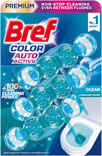 WC blok Color Auto Active Ocean 3x50 g Bref