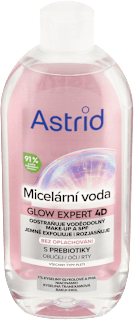 micelární voda Glow Expert 4D Astrid