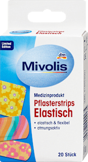 elastické náplastí s květinovým motivem Mivolis
