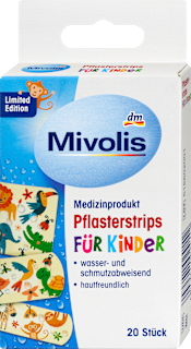 náplasti pro děti, zvířátka Mivolis