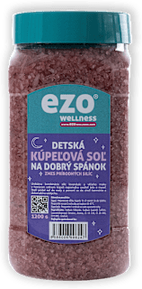 Detská kúpeľová soľ na dobrý spánok Ezo