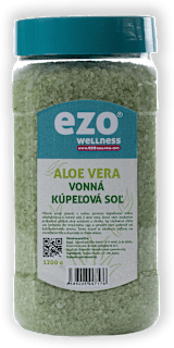 Vonná kúpeľová soľ Aloe vera Ezo