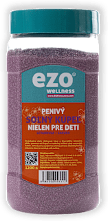 Penivá soľ do kúpeľa 4v1 - fialová Ezo