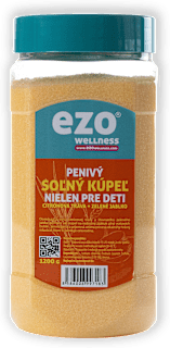 Penivá soľ do kúpeľa 4v1 - žltá Ezo