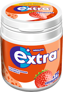 Kaugummi, Erdbeere  EXTRA