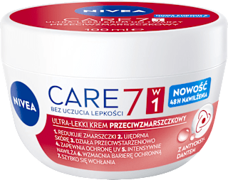 Ultra-lekki krem przeciwzmarszczkowy Care 7w1 NIVEA