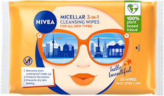 Micelarne chusteczki oczyszczajace 3w1  NIVEA