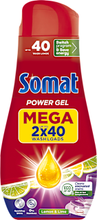 All in 1 gel do myčky Lemon & Lime 2x720ml Somat