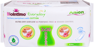 Tisztasági betét Everyday, duopack Biointimo