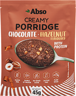 Krémkása, csokoládé-mogyoró ízű Abso