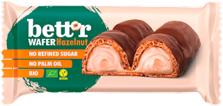 Био вафлен бар с лешников крем bett’r