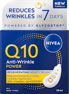 Noćna krema protiv bora Q10 Power NIVEA