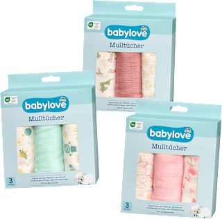 Mulltücher sortiert babylove