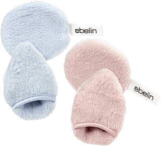 Abschminkpads aus Mikrofaser ebelin