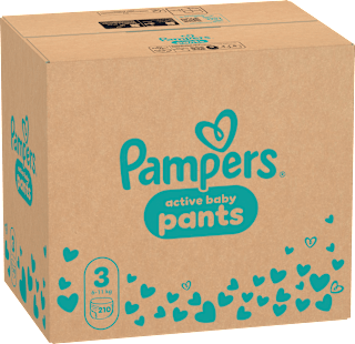 Plienkové nohavičky veľ. 3 (6 - 11 kg) Monthly Pack Pampers active baby