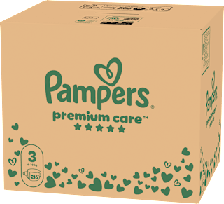 pleny, velikost 3 Pampers Premium Care