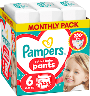plenkové kalhotky, velikost 6 Pampers active baby