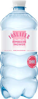 Mineralwasser Stilles Himbeere Ingwer VÖSLAUER