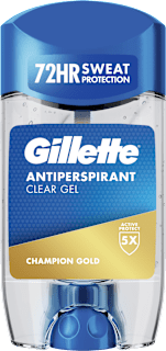 antiperspirant gel Champion Gold Gillette