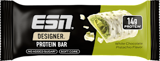 DESIGNER PROTEIN BAR Pistacchio cioccolato bianco ESN