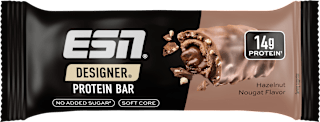 DESIGNER PROTEIN BAR Nocciola e nougat ESN