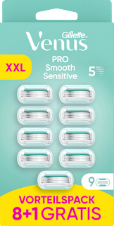 Rasierklingen, Pro Smooth Sensitive, 9 St