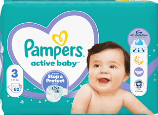 Pelene vel. 3 (6-10 kg) Pampers active baby