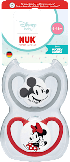 PM AIR Mickey Mouse suzetă M2 6-18 luni NUK