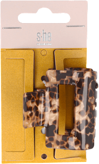 Hajcsat leopárd mintával s-he stylecollection