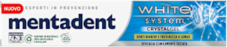Dentifricio Crystal Gel  mentadent