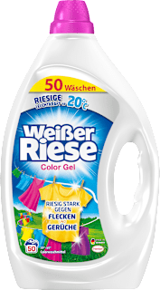 Colorwaschmittel Gel Weißer Riese