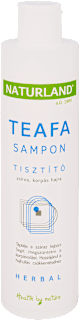 Teafa sampon, zsíros, korpás hajra NATURLAND