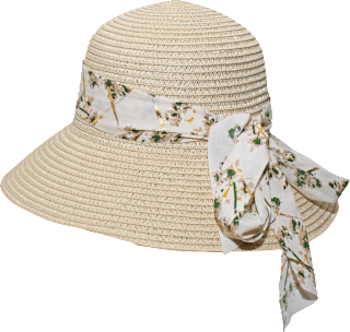 Šešir s cvjetnom mašnom ESTRA