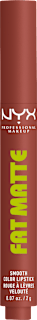 Lippenstift Fat Matte Smooth 08 Toasty Taupe NYX PROFESSIONAL MAKEUP