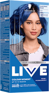LIVE barva na vlasy Electric Blue 095 Schwarzkopf LIVE