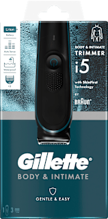 elektrsicher Rasierer Intimate Trimmer Gillette INTIMATE