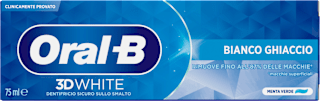 Dentifricio 3D WHITE BIANCO GHIACCIO Oral-B
